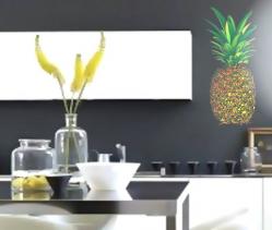 Ananas design pochoir mon artisane c3314